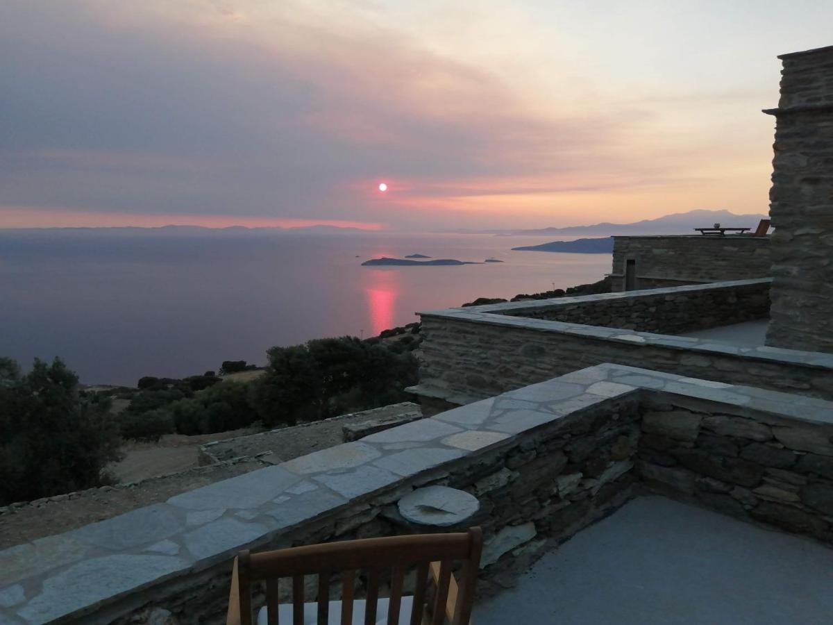 Aegean Deep Blue Andros Ano Aprovato Appartement Buitenkant foto