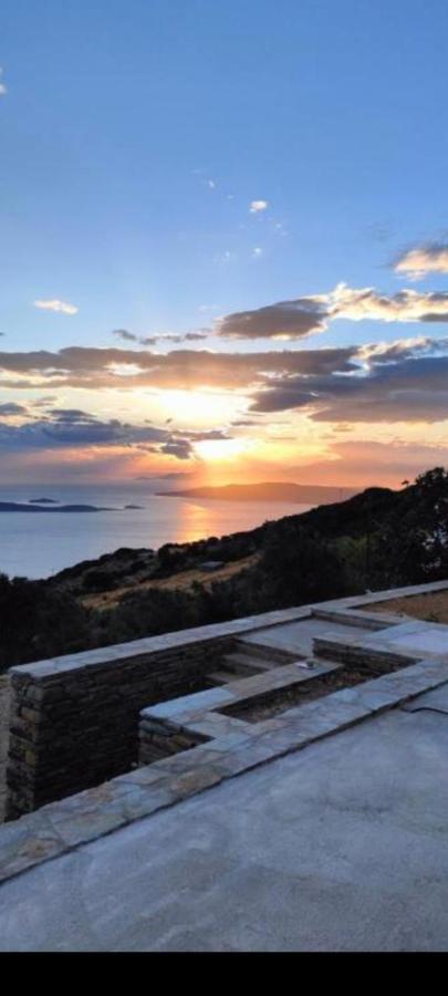 Aegean Deep Blue Andros Ano Aprovato Appartement Buitenkant foto